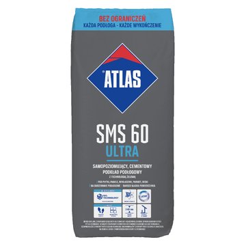 ATLAS SMS 60 Ultra - samonivelační cementový rychleschnoucí potěr 25kg