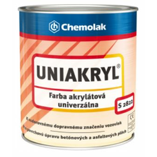 PPG Uniakryl šedý S2822  (0110) 0,75L