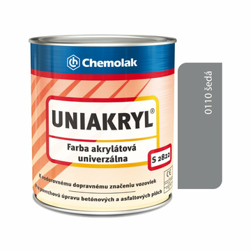 PPG Uniakryl šedý S2822 (0110) 5kg