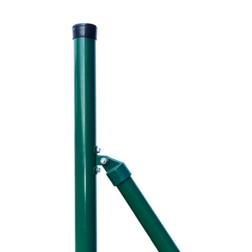 MM Stĺpiková vzpera PVC 38/2,0m + komp. zelená