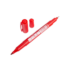 Rebiop-Značkovač permanentný červený obojstranný