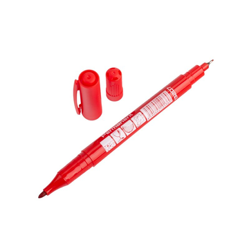 Rebiop-Značkovač permanentný červený obojstranný