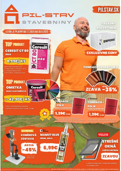 Leták - PIL-STAV 2025 Leto